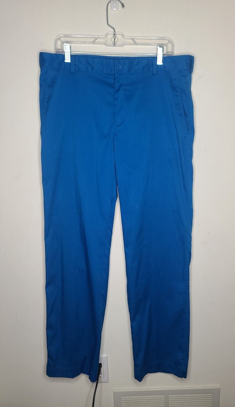 Nike Golf Dri-fit bright blue athletic pants - 35x32